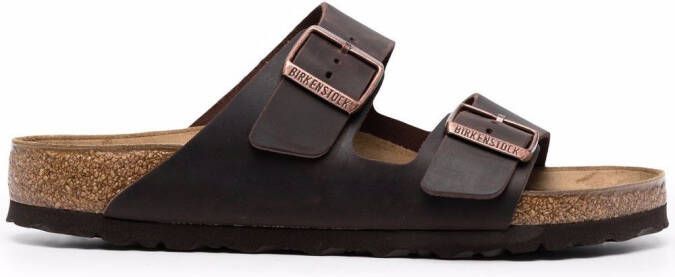 Birkenstock Arizona Oiled leather sandals Brown