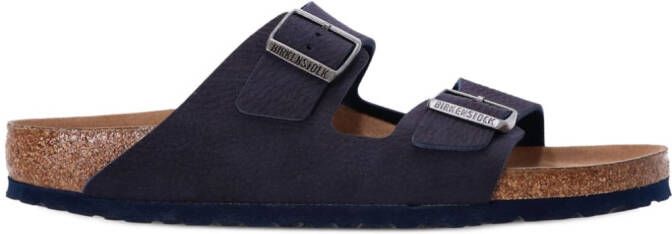 Birkenstock Arizona Vegan buckle-strap sandals Blue