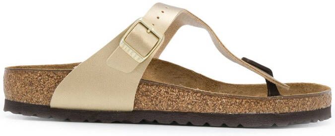 Birkenstock Birko-Flor thong sandals Brown