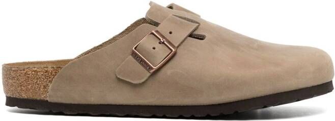 Birkenstock Boston Oiled clogs Brown