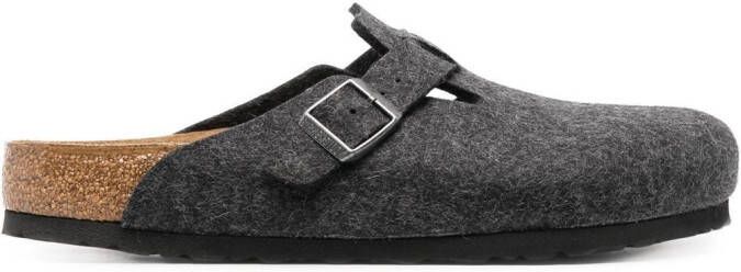 Birkenstock Boston round-toe slippers Grey