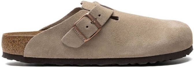 Birkenstock Boston suede clogs Neutrals