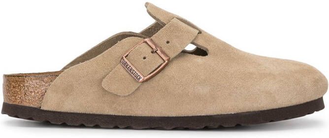 Birkenstock Boston suede clogs Neutrals