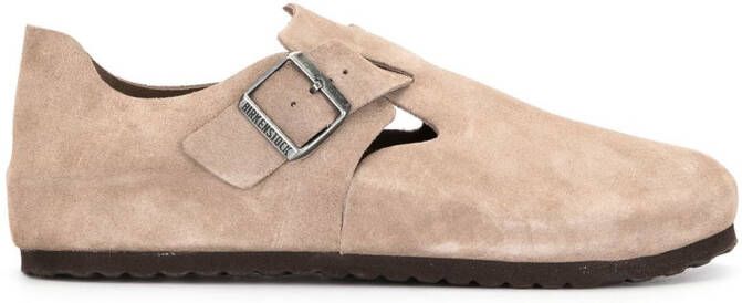 Birkenstock buckle-fastening shoes Neutrals