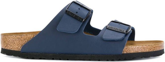 Birkenstock buckle-strap sandals Blue