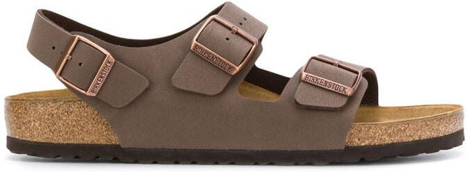 Birkenstock double-strap sandals Brown