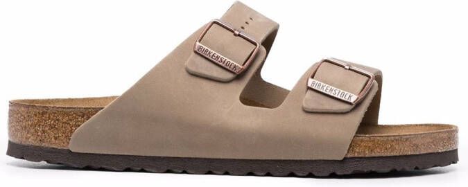 Birkenstock double-strap sandals Neutrals