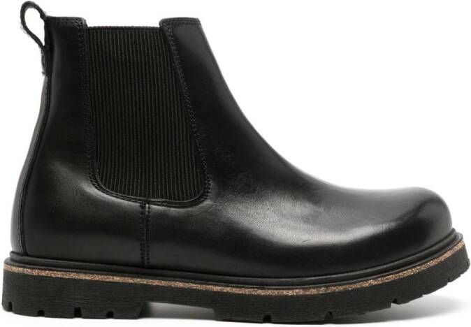 Birkenstock Highwood leather chelsea boots Black