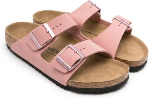 Birkenstock Kids Arizona double-strap sandals Pink