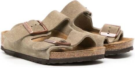 Birkenstock Kids Arizona open-toe sandals Neutrals