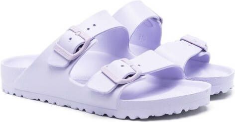 Birkenstock Kids double-strap sandals Purple