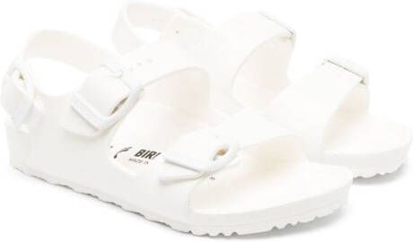 Birkenstock Kids Milano Essentials buckle-strap sandals White