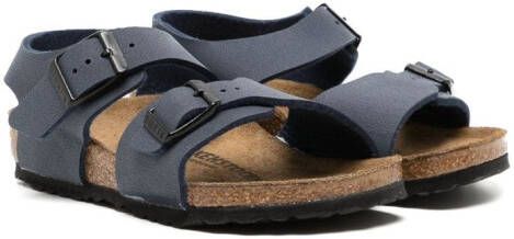 Birkenstock Kids Milano slip-on sandals Blue
