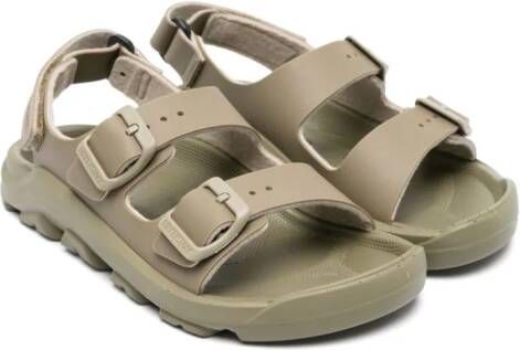 Birkenstock Kids Mogami touch-strap sandals Green