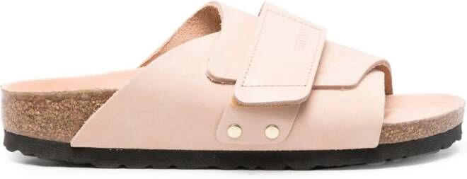 Birkenstock Kyoto leather sandals Neutrals