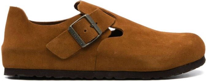Birkenstock London suede sandals Orange