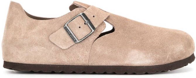 Birkenstock London suede shoes Neutrals