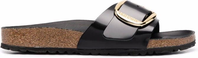 Birkenstock Madrid big-buckle sandals Black