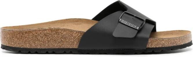 Birkenstock Madrid buckle-fastened sandals Black