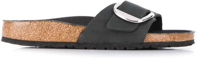 Birkenstock Madrid Oiled sandals Black