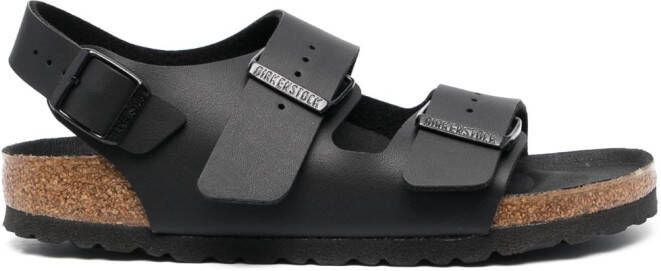 Birkenstock Milano buckled slingback sandals Black