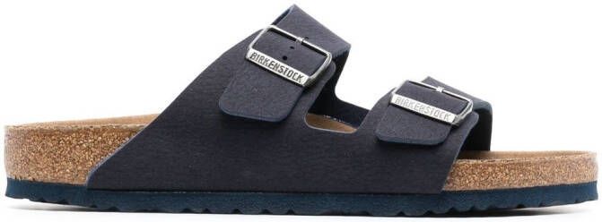Birkenstock side buckle-fastening sandals Blue