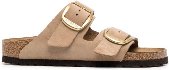 Birkenstock slip-on flat sandals Brown