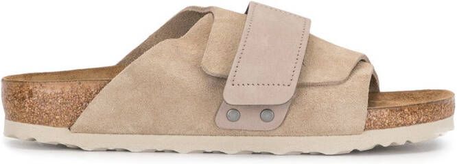 Birkenstock touch-strap wrap sandals Neutrals