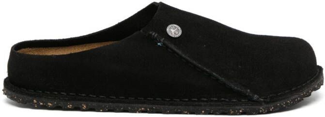 Birkenstock Zermatt Premium suede slippers Black
