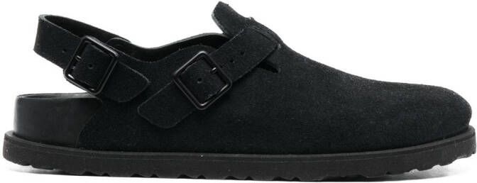 Birkenstock Tokio suede clogs Black