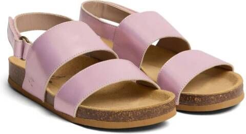 Bonpoint Agostino leather sandals Pink