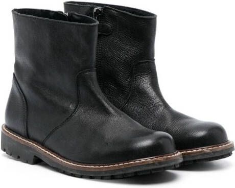 Bonpoint Santiag leather boots Black