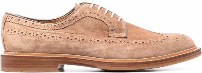 Brunello Cucinelli lace-up brogues Neutrals