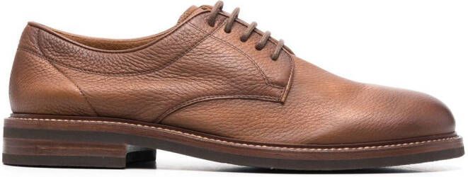 Brunello Cucinelli lace-up Derby shoes Brown