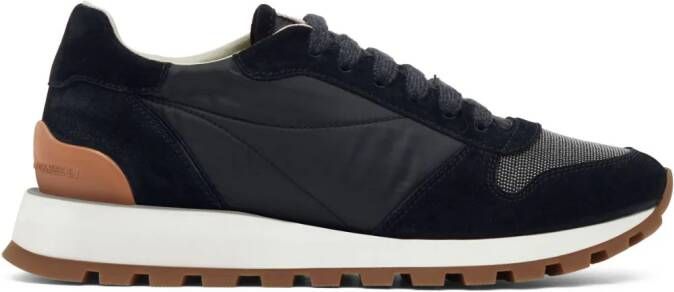 Brunello Cucinelli logo low-top sneakers Black