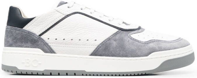 Brunello Cucinelli low-top panelled sneakers White