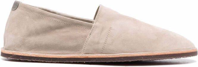 Brunello Cucinelli round-toe loafers Neutrals