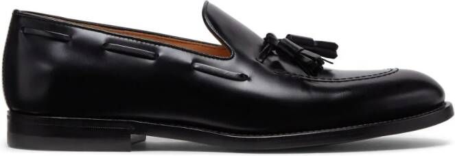 Brunello Cucinelli tassel-detail leather loafers Black