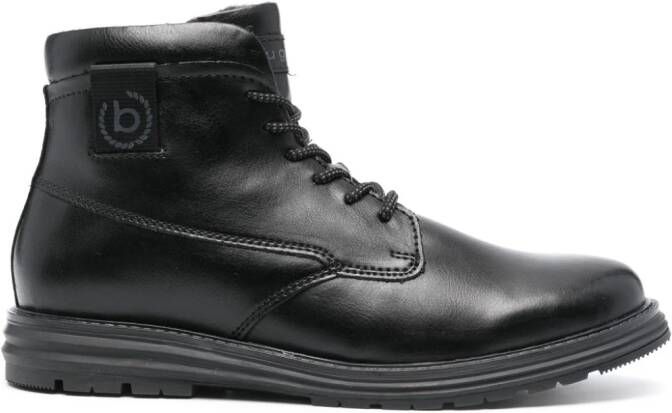 Bugatti Pako Evo leather boots Black