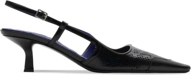 Burberry Chisel 50mm slingback pumps Black