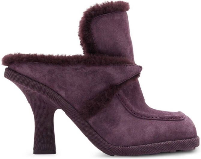 Burberry Highland mules Purple