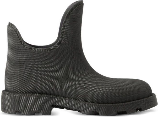 Burberry Marsh round-toe ankle boots Black