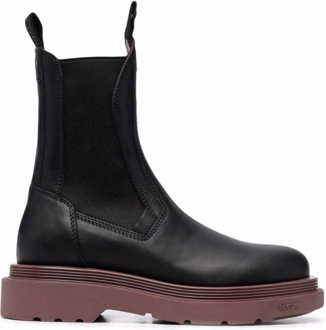Buttero 50mm Chelsea boots Black