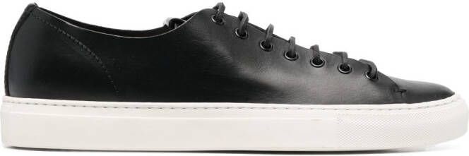 Buttero calf-leather lace-up sneakers Black