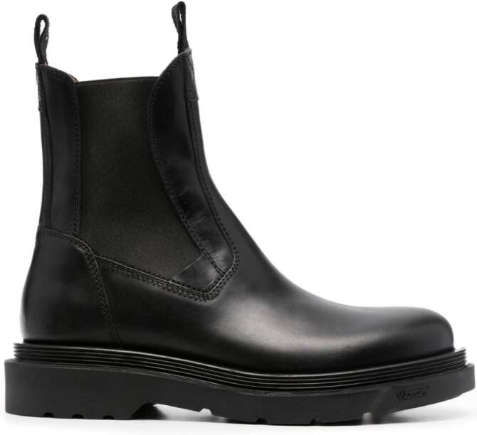 Buttero leather Chelsea boots Black