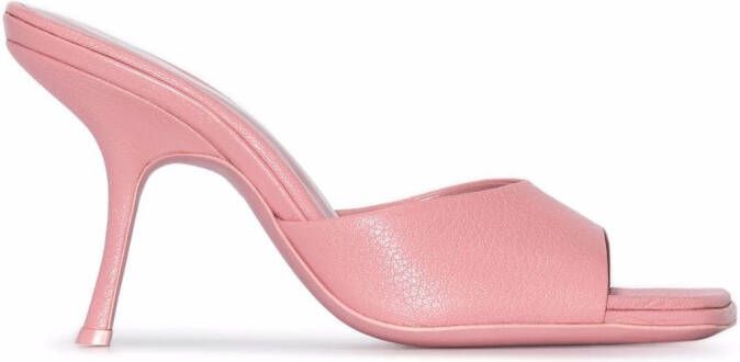 BY FAR 90mm Mora sandals Pink