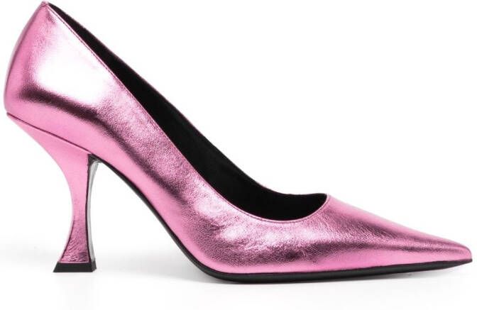 BY FAR Viva 90mm pumps Pink