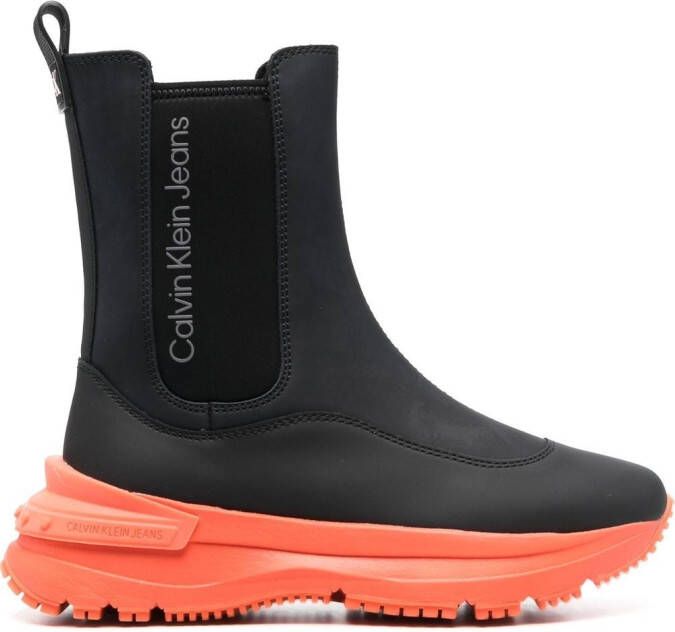 Calvin Klein Chunky Runner ankle boots Black