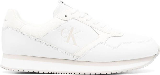 Calvin Klein Jeans lace-up low-top sneakers White