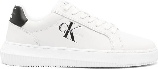 Calvin Klein Jeans logo-print low-top sneakers White